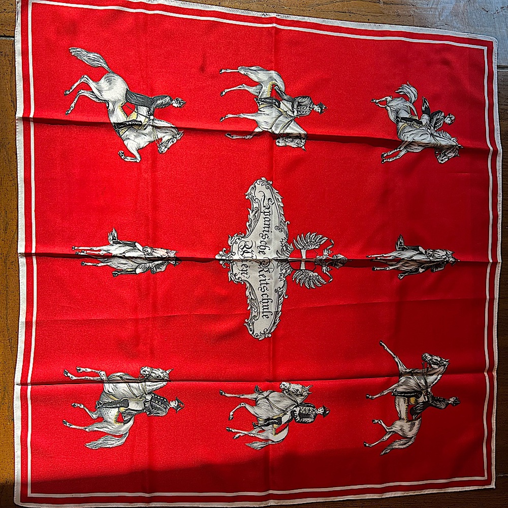 Spanish Riding Club red scarf